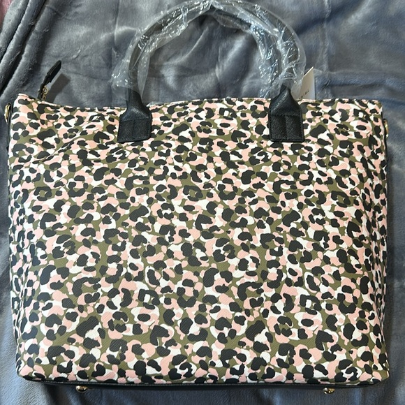 Tria Turk leopard tote handbag - Picture 9 of 11